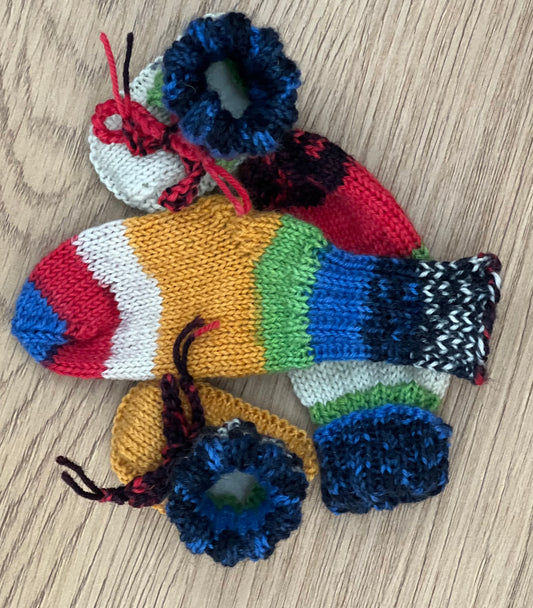 Kinder Finkli und Socken_Bunt